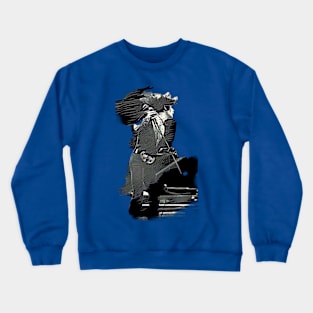 Fly Hair Rocker Crewneck Sweatshirt